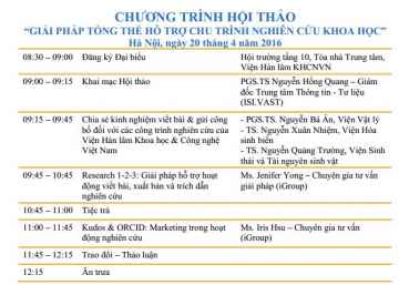 Thư mời tham dự hội thảo