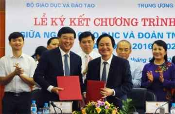 Bộ Giáo dục và Đào tạo và Đoàn TNCS Hồ Chí Minh phối hợp thu hút nhân tài về nước