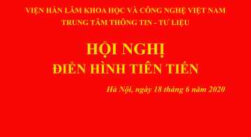 Trung tâm Thông tin - Tư liệu thông tổ chức Hội nghị điển hình tiên tiến năm 2020